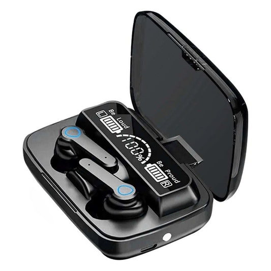 Shoptzy Max19 Wireless Earbuds – Power Bank Case & Torch