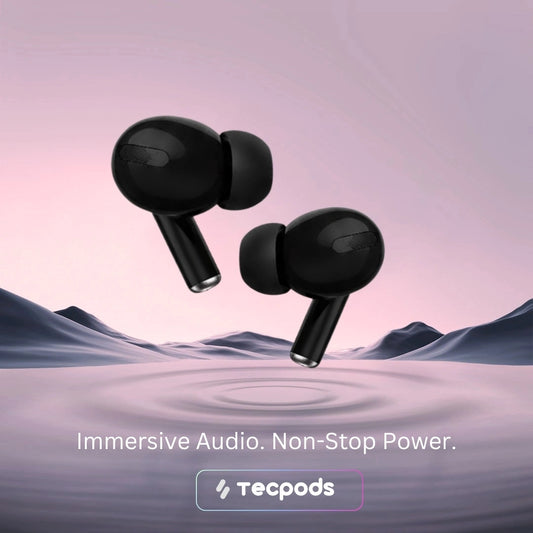 Buy TECPODS Bluetooth Earbuds | Deep Bass | 30-hour playtime