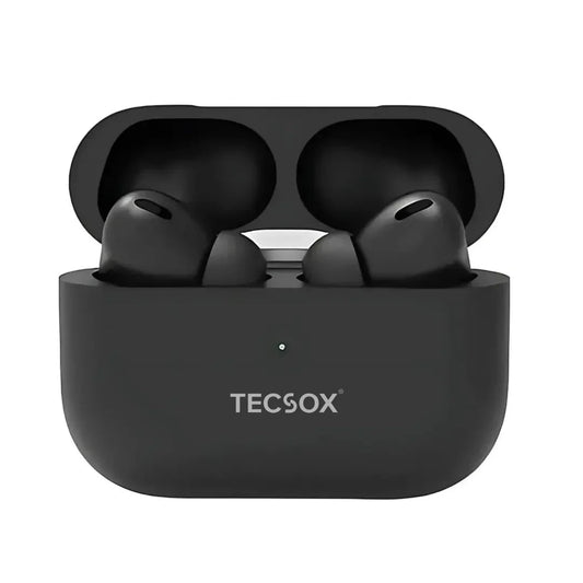 Order Shoptzy TecPod Pro Black Matte Bluetooth Earbuds | Deep Bass | Under ₹1000