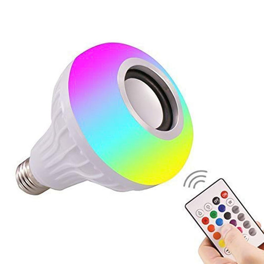TecSox Bulb Bluetooth Speaker | Multi Color & Music Control - TecSox