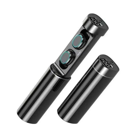 CurvePod Bluetooth Earbuds | 30 Hrs Playtime + High Bass - TecSox