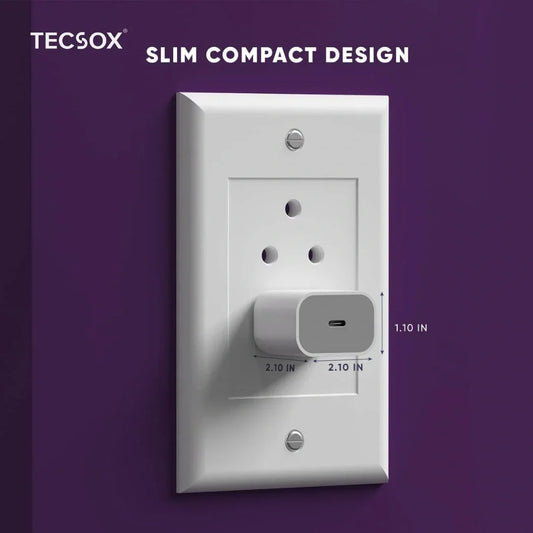 Shoptzy 30W PD Fast Charger | Quick Charging & High-Speed Data Transfer