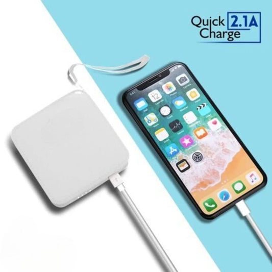 Shoptzy 15W Compact Power Bank | 8000mAh Capacity | 3 USB Outputs