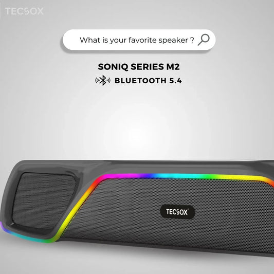 Shoptzy Soniq Series M2 | Speaker with 24W Output & Powerful Bass