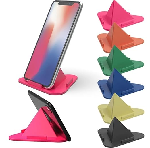 Shoptzy Three-Sided Triangle Desktop Mobile Stand | Under ₹50