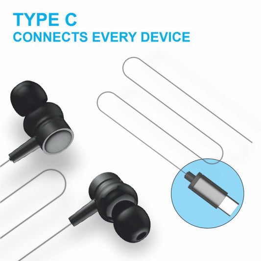Order TecSox Type C Earphones Online | Supports All Device - TecSox