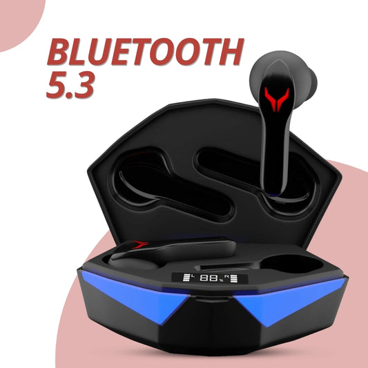 Shoptzy Gamebox pro Bluetooth Earbuds | Emergency Power Backup