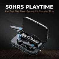 Shoptzy Max19 Wireless Earbuds – Power Bank Case & Torch