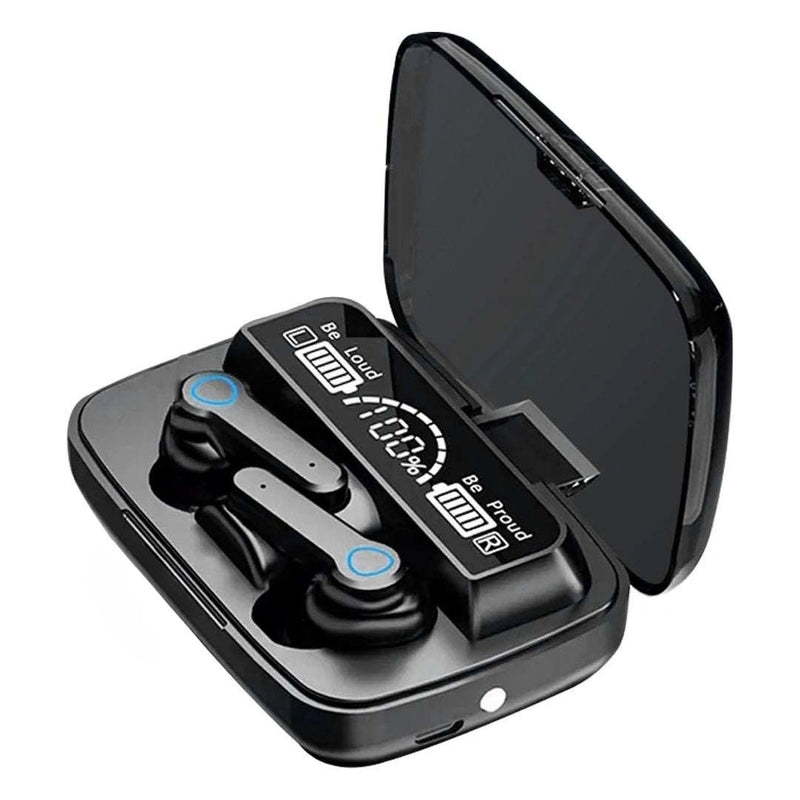 Shoptzy Max19 Wireless Earbuds – Power Bank Case & Torch