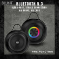 BLUNT SOUNDWAVE B5 – 15W RGB Bluetooth Speaker with 12H Playtime, TWS, FM & More 8
