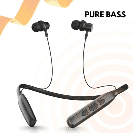 Shoptzy Jazz 251 Neckband Earphones | 30 Hours Powerful Battery