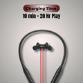 Shoptzy Zap200 Wireless Neckband | Powerful Bass | Up to 40 Hours | IPX Rated 10