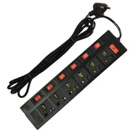 Shoptzy 6-Socket Extension Board | 2.7 Meter Long Cord | Budget Friendly