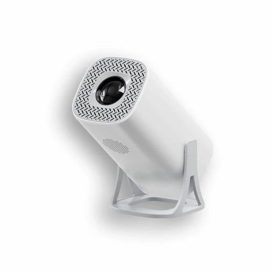 TecSox IVORY PROJECTOR |Smart Mini Projector Android 11 | WiFi6 Support 4K 1080P | Projector 1280*720P | Home Cinema Portable Projector - TecSox