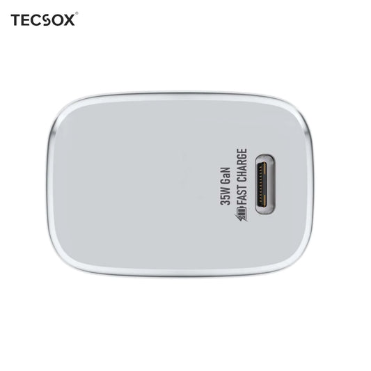 Shoptzy GaN Type-C Charger Combo | 35W Fast Charging Adapter + Type-C to C Cable