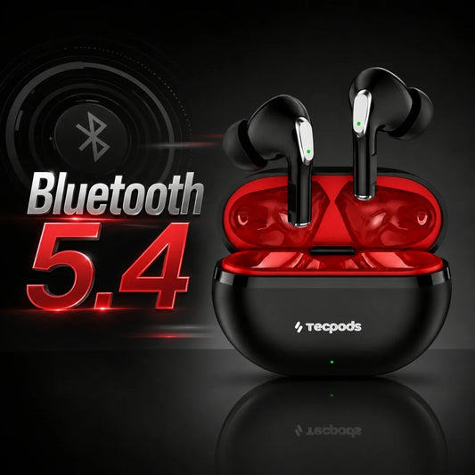 TecPods K70 | Bluetooth Earbuds | Deep Bass | 30-hour playtime