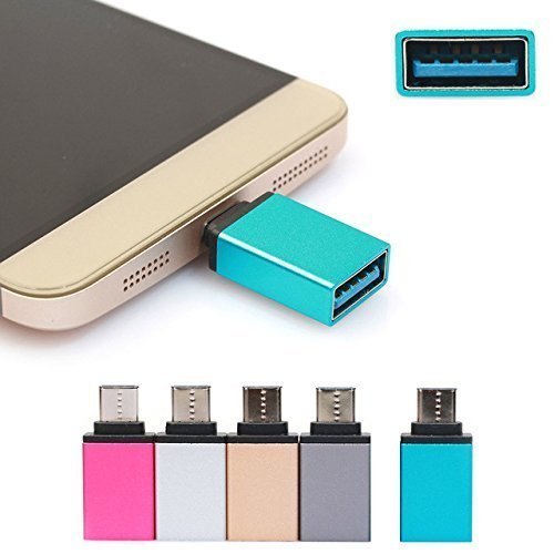 Shoptzy Aluminum Type-C OTG Converter to USB 2.0