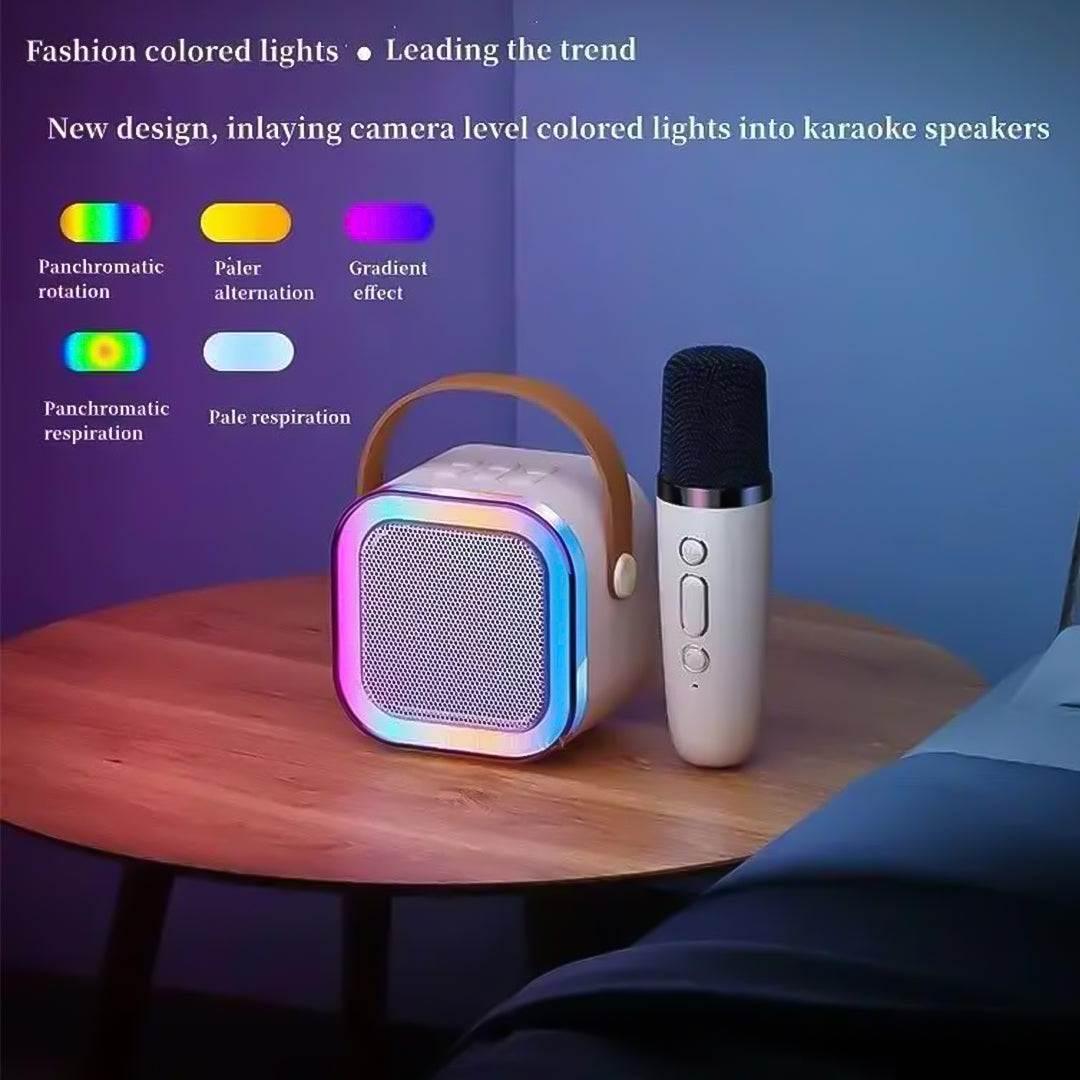 Order Karaoke Mic with Speaker & Voice Changing Option - TecSox