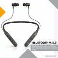 Shoptzy Jazz 251 Neckband Earphones | 30 Hours Powerful Battery 5