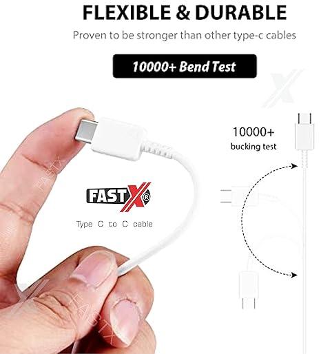 Type C to Type C Cable | Fast Charging | Under ₹200 - TecSox