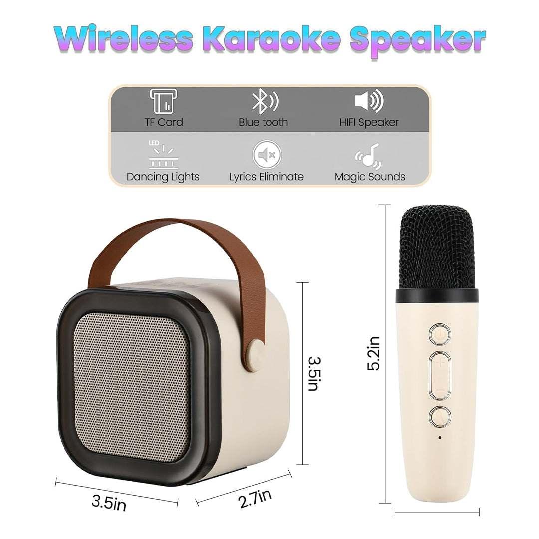 Order Karaoke Mic with Speaker & Voice Changing Option - TecSox