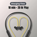 Shoptzy Zap300 Wireless Neckband | ENC Support | 40 Hours Battery | IPX Rated 5