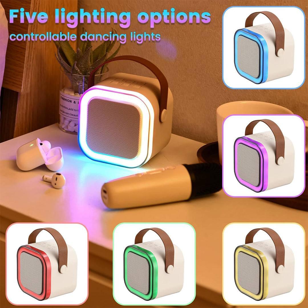 Order Karaoke Mic with Speaker & Voice Changing Option - TecSox