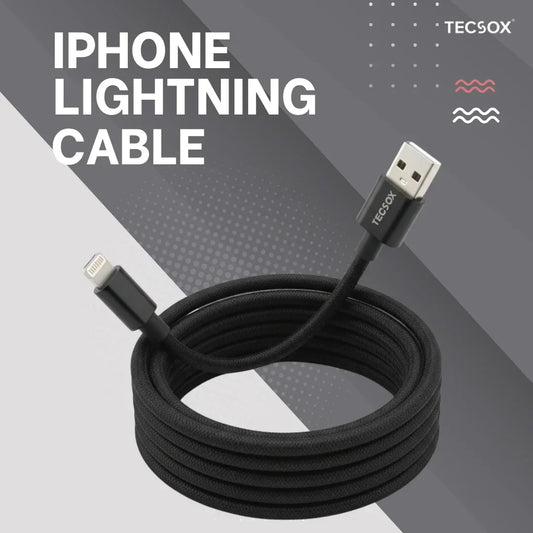 Shoptzy iPhone Lightning Fast Charging Cable | 20W Power Delivery | 1 m Length
