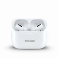 Buy Shoptzy TecPod Max White Bluetooth Earbuds | Powerful Deep Bass | 30-Hour Playback 1