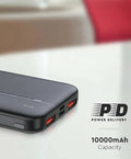 TecSox 10000 mAh Mini Pocket Size Power Bank | 25W 9