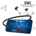 Shoptzy Spark711 Neckband Earphones | ENC Mic | 30Hr Playback | Water-Resistant IPX 12