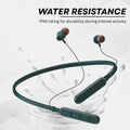 Shoptzy Spark711 Neckband Earphones | ENC Mic | 30Hr Playback | Water-Resistant IPX 15