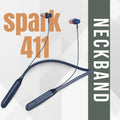 Shoptzy Spark411 Wireless Neckband | ENC Enabled | 30 Hr Battery | IPX Rated 4