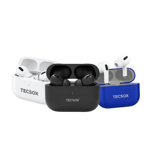 Shoptzy TecPod Pro Wireless Earbuds | 30 Hours Playtime | BT 5.3 | Powerful Bass