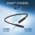 Shoptzy Spark711 Neckband Earphones | ENC Mic | 30Hr Playback | Water-Resistant IPX 7