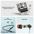 Shoptzy Spark711 Neckband Earphones | ENC Mic | 30Hr Playback | Water-Resistant IPX 14